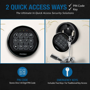 Keypad Fireproof Protection Jewelry Safe