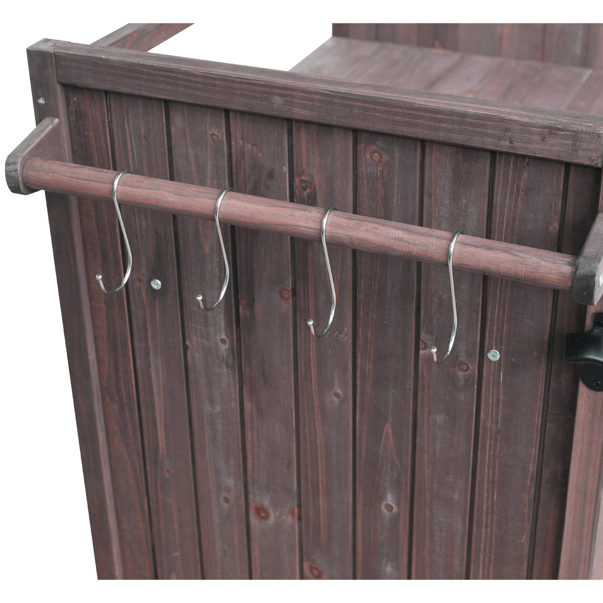 K&K 80.5' Outdoor Kitchen Island for Big Green Egg & Blackstone Griddle