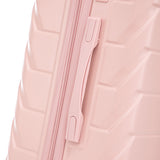Set of 3 ABS Spinner Wheel Luggage - Pink