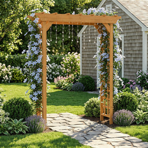 Wooden Arbor Wedding Arch for Ceremony