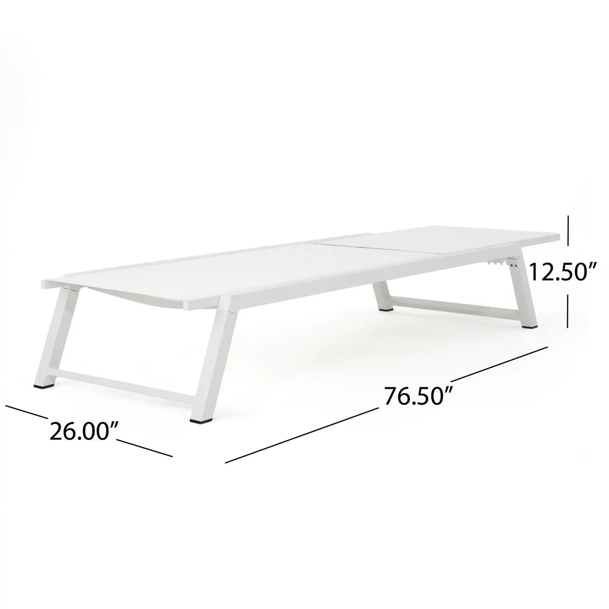 Myers Modern Chaise Lounge Set With Adjustable Back