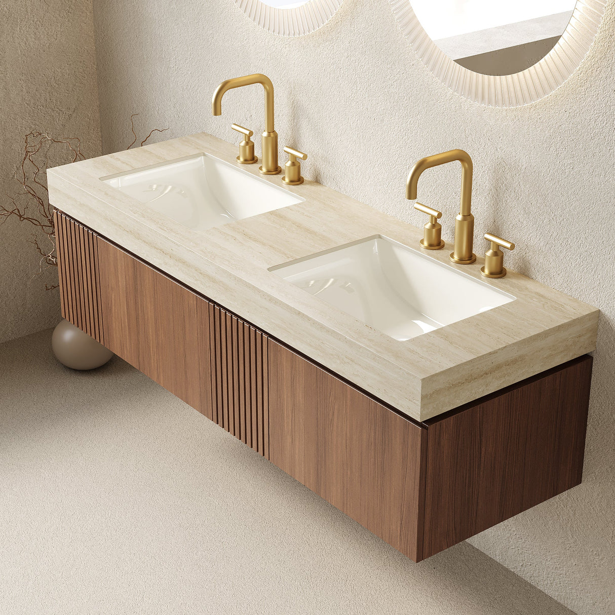 MURI 60" Bathroom Vanity & Sink