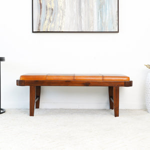 Maddox - Bench - Rustic / Tan
