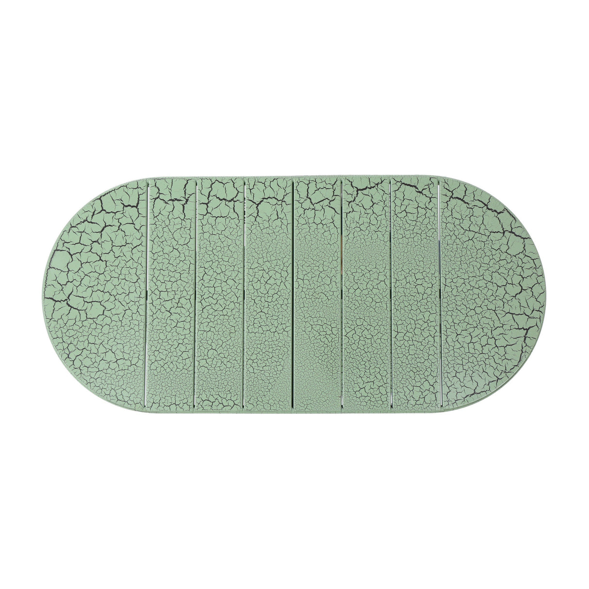 Santa Monica Bistro Set Modern Outdoor Dining Green Iron 3-Piece