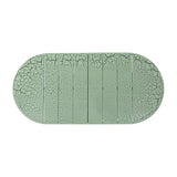 Santa Monica Bistro Set Modern Outdoor Dining Green Iron 3-Piece