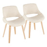 Fabrico - Mid-Century Modern Style Dining Chair (Set of 2)