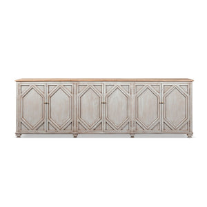 Colette - 6 Door Cabinet Sideboard - Brown