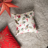 Festive Holiday Print Polyester Pillow