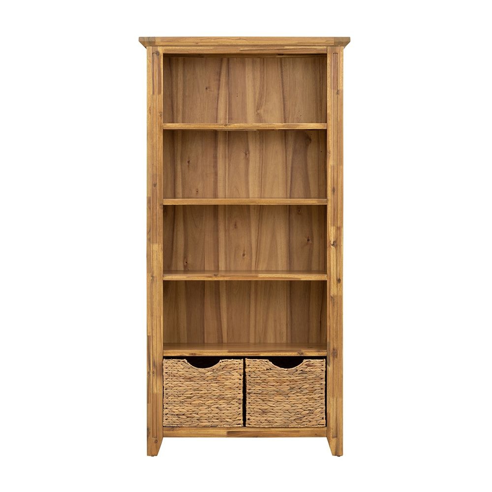 Bookcase - Natural Wood / Brown