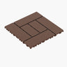 Patio Diy Module Interlocking Decking Tiles Floor, Outdoor And Indoor, Easy And Quick Installation
