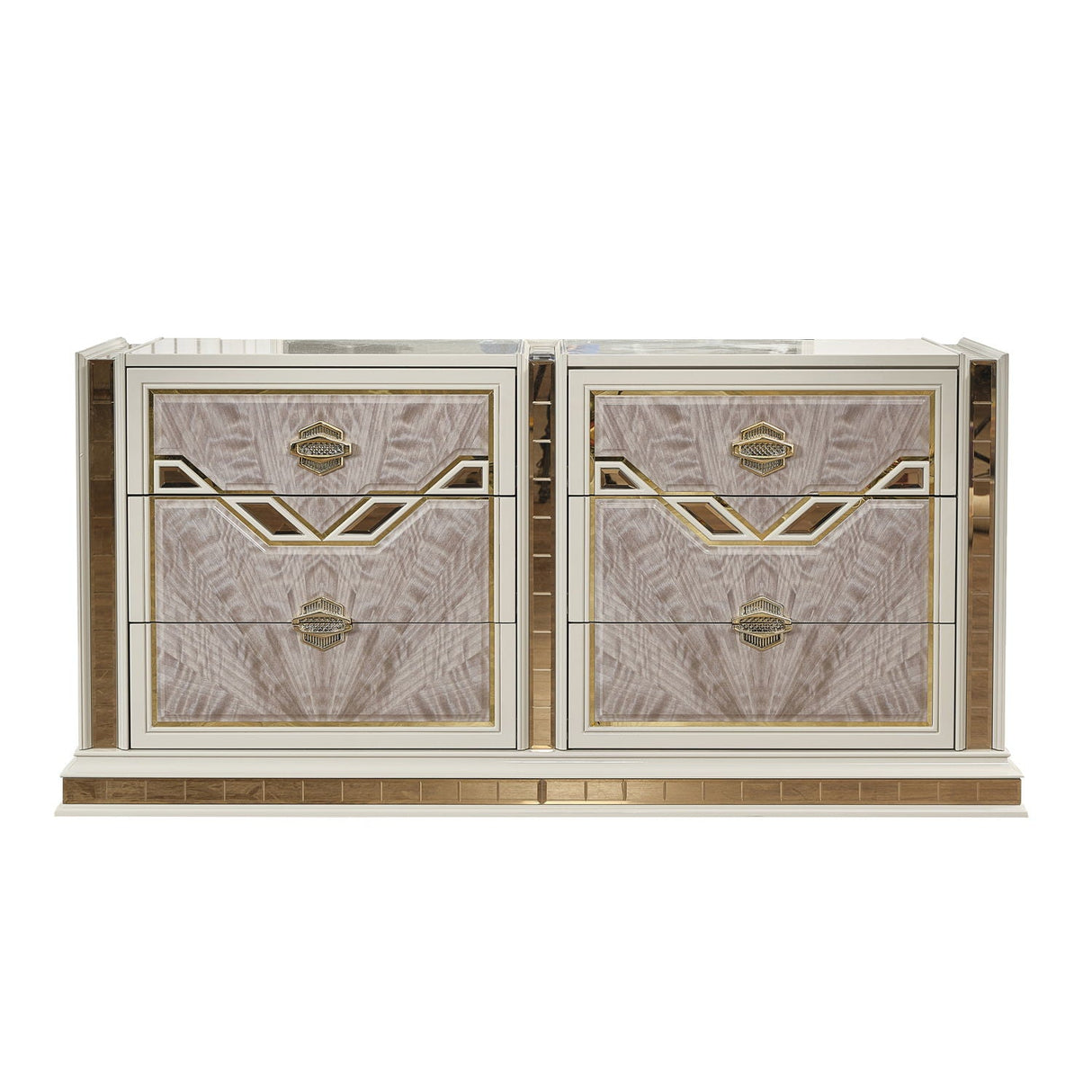 Omari - 6 Drawer Dresser - Beige