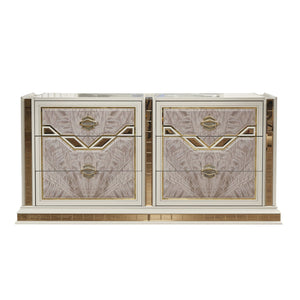 Omari - 6 Drawer Dresser - Beige