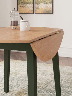 Gesthaven - Round Dining Room Drop Leaf Table