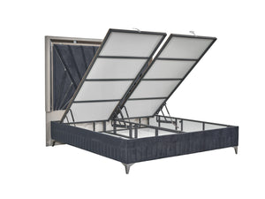 Lavita Modern & Contemporary 5 Pc Queen Upholstered Bedroom Set