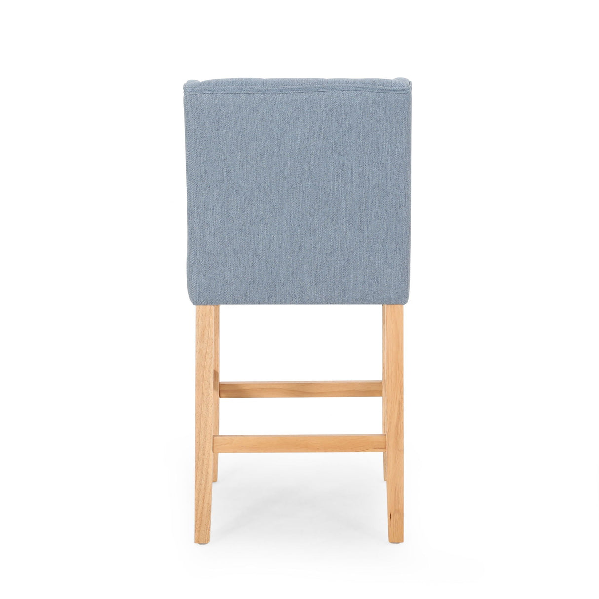 Vienna - Contemporary Fabric Tufted & Wingback Counter Stools (Set of 2)