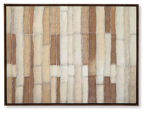 Kalanmore - Wall Art - Brown / Tan / White