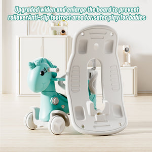Rocking Horse for Toddlers - Balance Bike Ride-On Toy