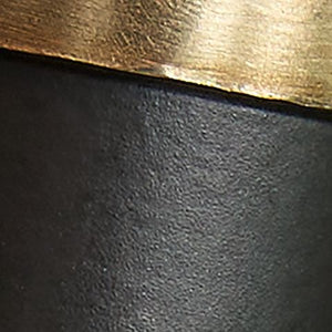 Cashner - Metal Floor Lamp - Black / Gold Finish