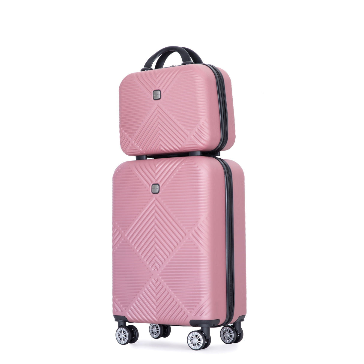 2 Piece Luggage Sets Lightweight Suitcase, Spinner Wheels