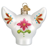 Dia De Los Muertos Dog Ornament 2.5x3.25x2.5 Inches
