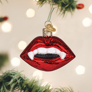 Vampire Lips Ornament
