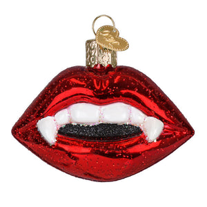 Vampire Lips Ornament