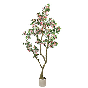 7FT Artificial Bougainvillea Tree with Realistic