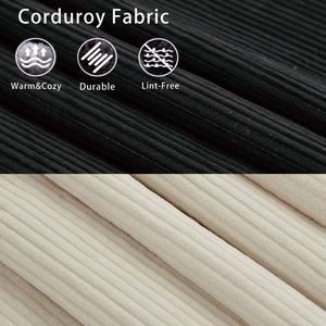 Modular Sofa No Armrests - BeigeBlack