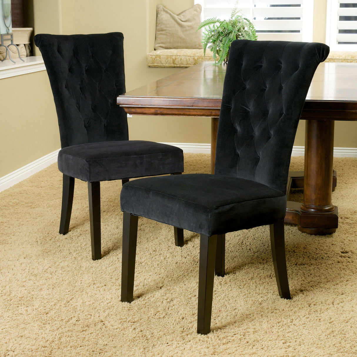Charlotte Dining Chair - Black