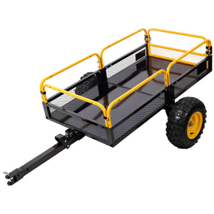 Heavy-Duty Tow-Behind Dump Cart