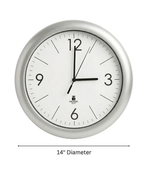 Chicago Lighthouse Designer Quartz Wall Clock – Modern 14” Minimalist Wall Clock