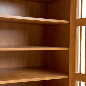 Shoe Cabinet with Shutter Doors