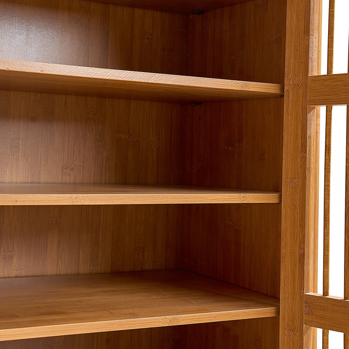 Shoe Cabinet with Shutter Doors