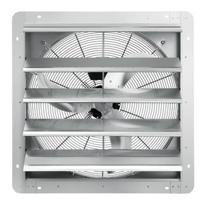 24'' Shutter Exhaust Fan with High-Speed 3320 CFM Airflow