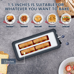 4-Slice Extra Wide Long Slot Toaster