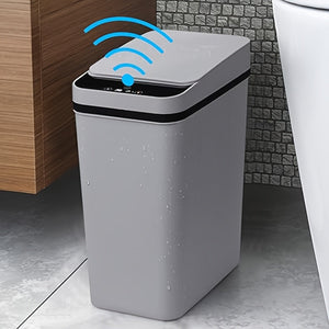 11L Motion Sensor Trash Can Slim Touchless Bathroom Kitchen Bin