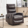 Heat Massage Manual Recliner Chair with Rocker and Swivel