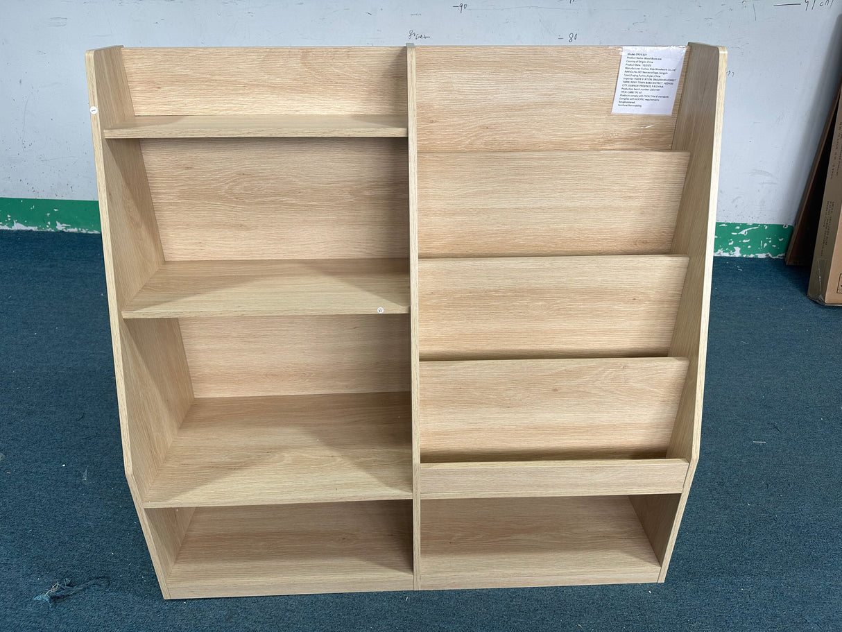 Kids Bookshelf and Toy Storage Organizer
