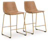 Ciabori - Tall Upholstered Barstool (Set of 2)