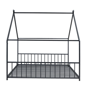 Metal House Bed