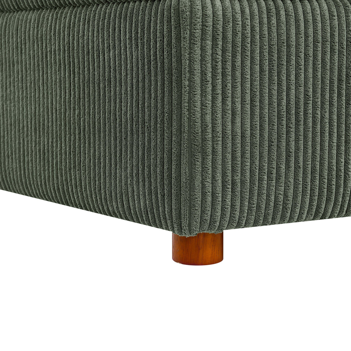 The Haven Six-Piece Modular Corduroy Sectional