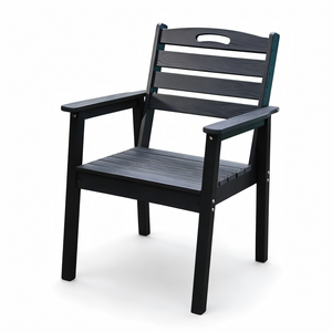 HDPE Outdoor Patio Dining Set - Table and Four Chairs