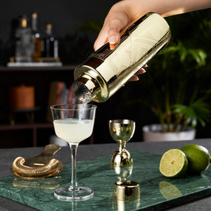 Art Deco Gold Cocktail Shaker in Gold Viski®