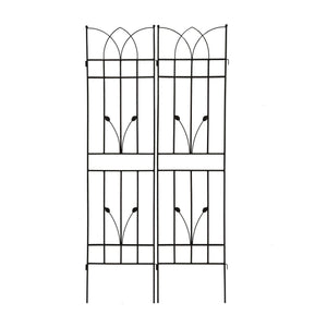 Metal Garden Trellis Rustproof For Climbing Plants Outdoor Flower Support