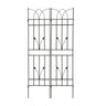 Metal Garden Trellis Rustproof For Climbing Plants Outdoor Flower Support
