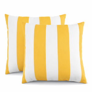 2 Pack Outdoor Pillow Covers - 18x18 Inch