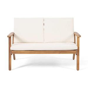Avacyn - Outdoor Acacia Wood 4 Seater Chat Set With Cushions
