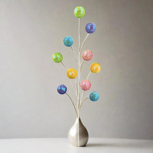 27" Sequin Ball Spray: Multi