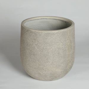 Round Concrete Planter Set of 2 - Antique Grey
