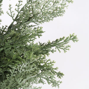 Realistic Artificial Cypress Tree, UV Resistant Indoor / Outdoor Topiary Plant